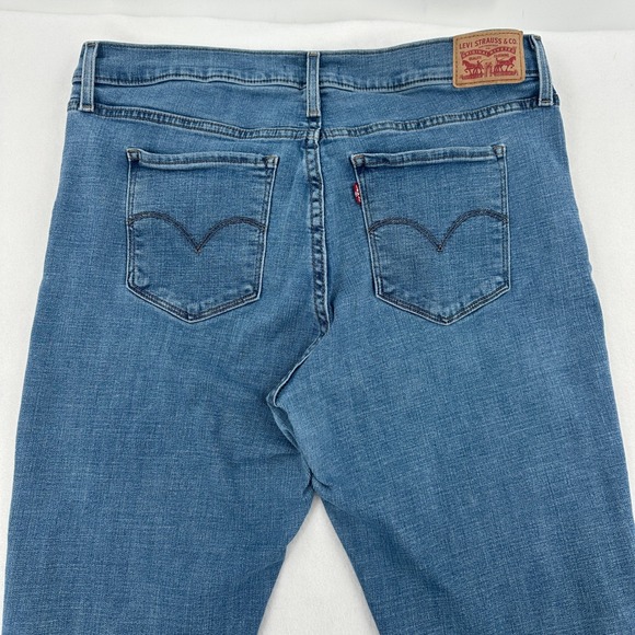 Levi's Strauss 315 Sz 33x32 Shaping Bootcut Women Jeans Blue  Casual Comfy Wear - Picture 4 of 7